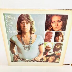 John Mayall 1975 New Year New Band New Company Vinyl Album Works Blue Thumb ABC
